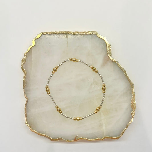 Mini Stella Bracelet in Mixed Metals