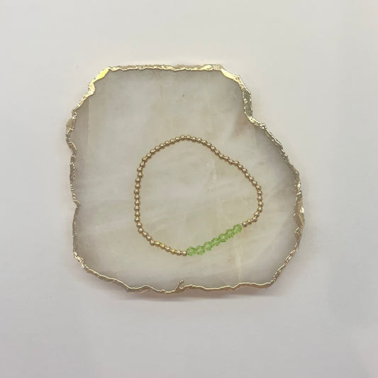 Remi Bracelet in Light Green