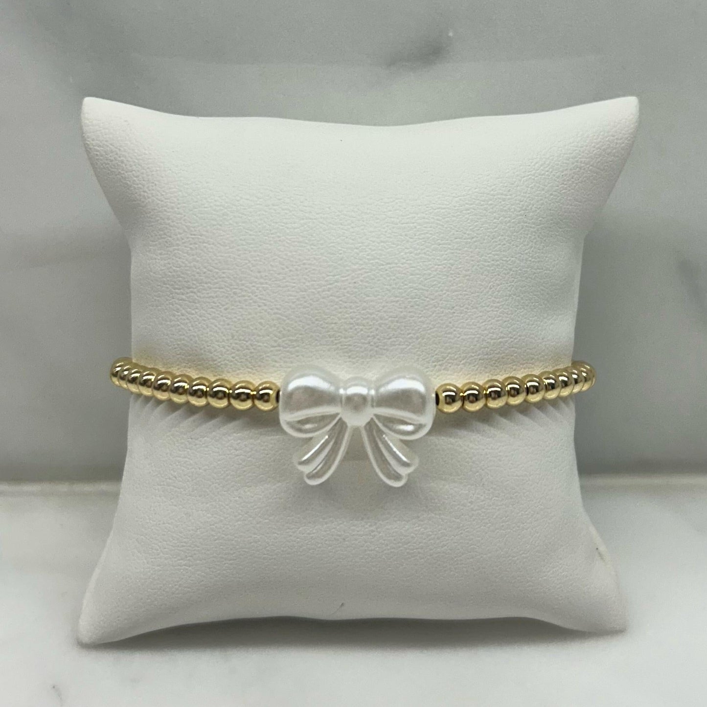 Pearl Bow Bracelet