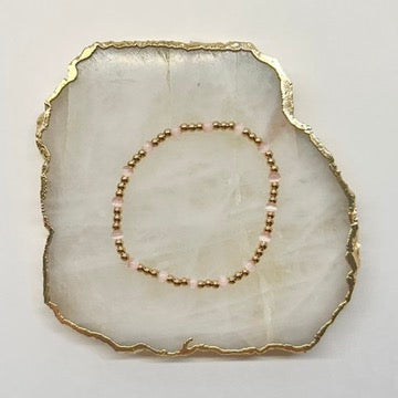 Sicily Bracelet in Blush Pink