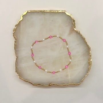 Fina Bracelet in Light Pink