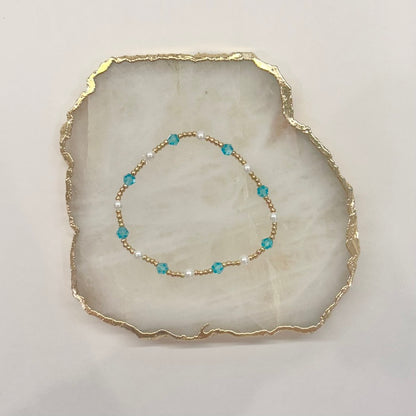 Fina Bracelet in Aquamarine