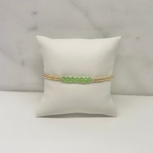 Remi Bracelet in Light Green