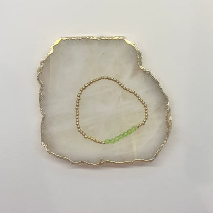 Remi Bracelet in Light Green