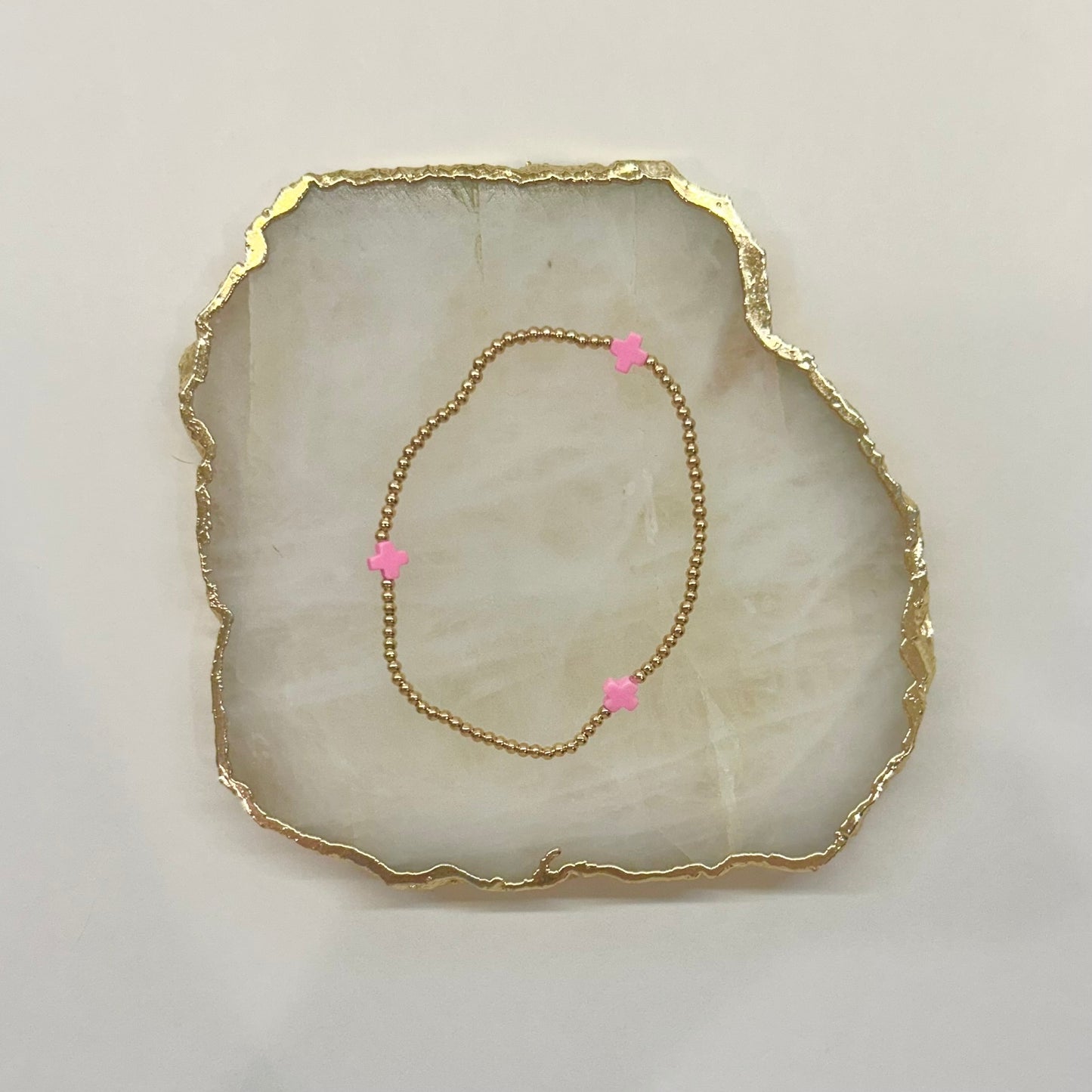 Faith Bracelet in Pink