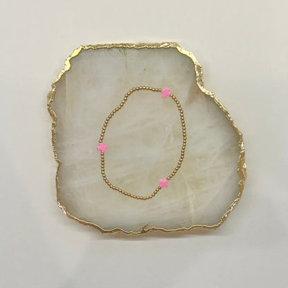 Faith Bracelet in Pink