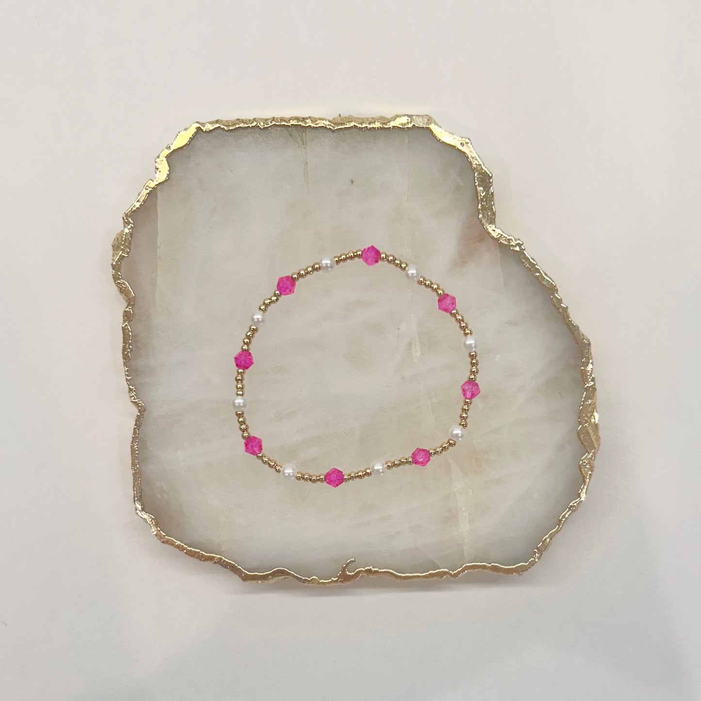 Fina Bracelet in Hot Pink
