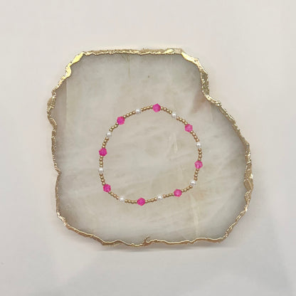 Fina Bracelet in Hot Pink