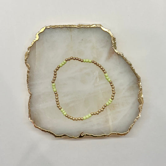 Aria Bracelet in Light Green