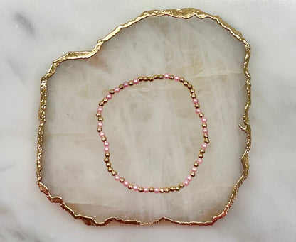 Aria Bracelet in Baby Pink
