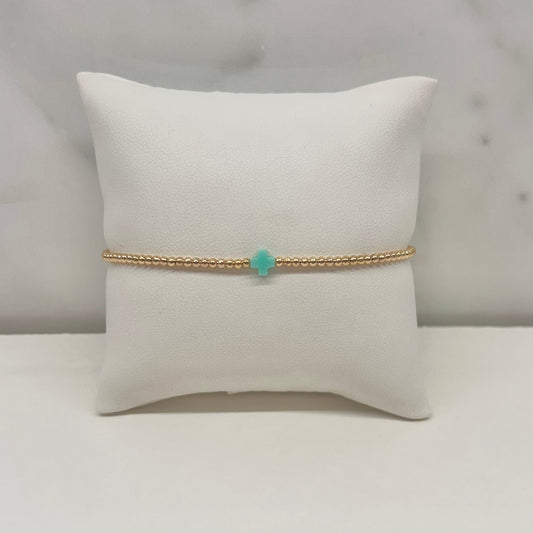 Faith Bracelet in Mint