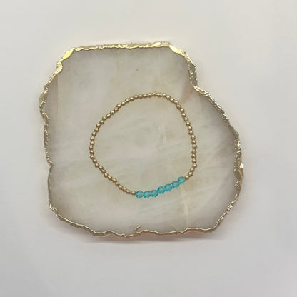 Remi Bracelet in Aquamarine