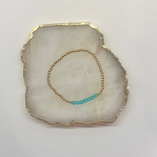 Remi Bracelet in Aquamarine