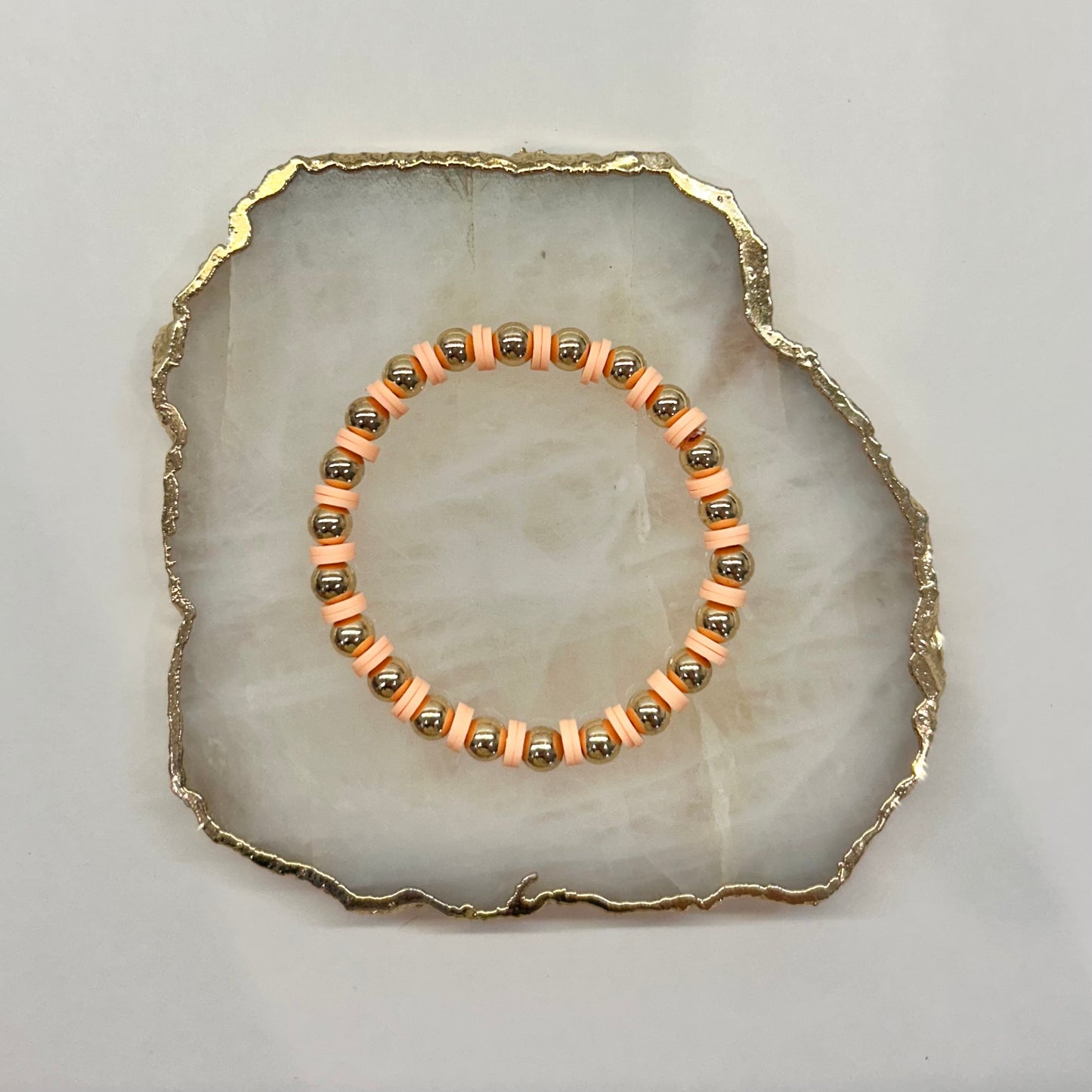 Dolce Bracelet in Peach