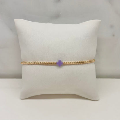 Faith Bracelet in Purple