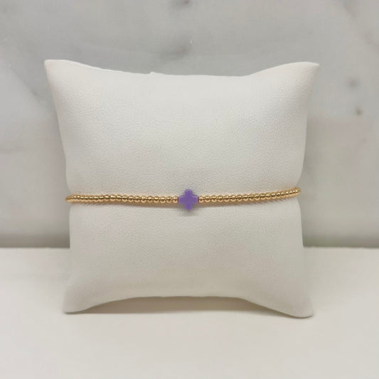 Faith Bracelet in Purple