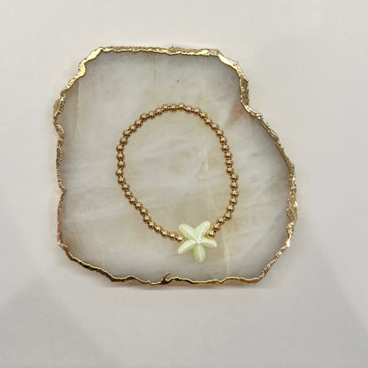Starfish Bracelet in Seafoam Green