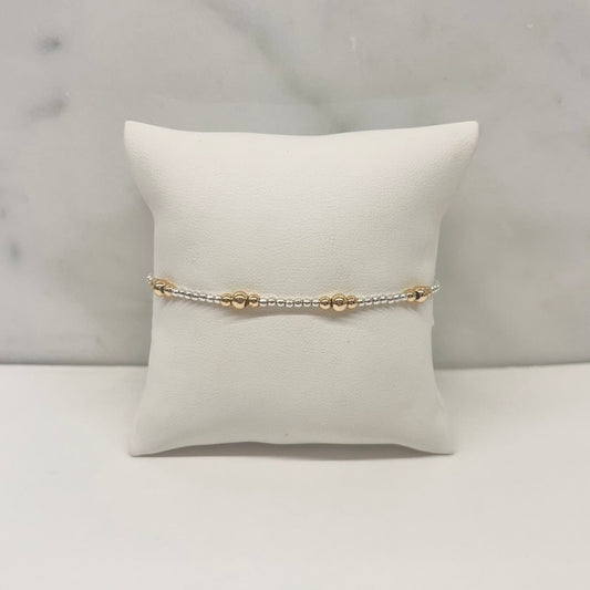 Mini Stella Bracelet in Mixed Metals