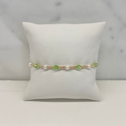 Fina Bracelet in Light Green