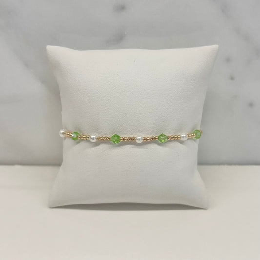Fina Bracelet in Light Green
