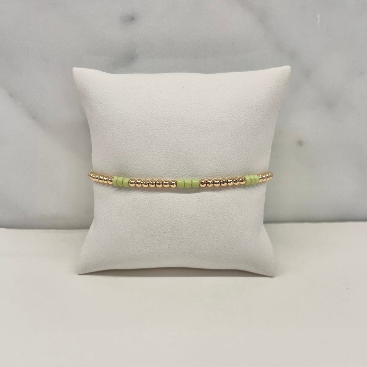 Aria Bracelet in Light Green