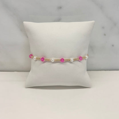Fina Bracelet in Hot Pink