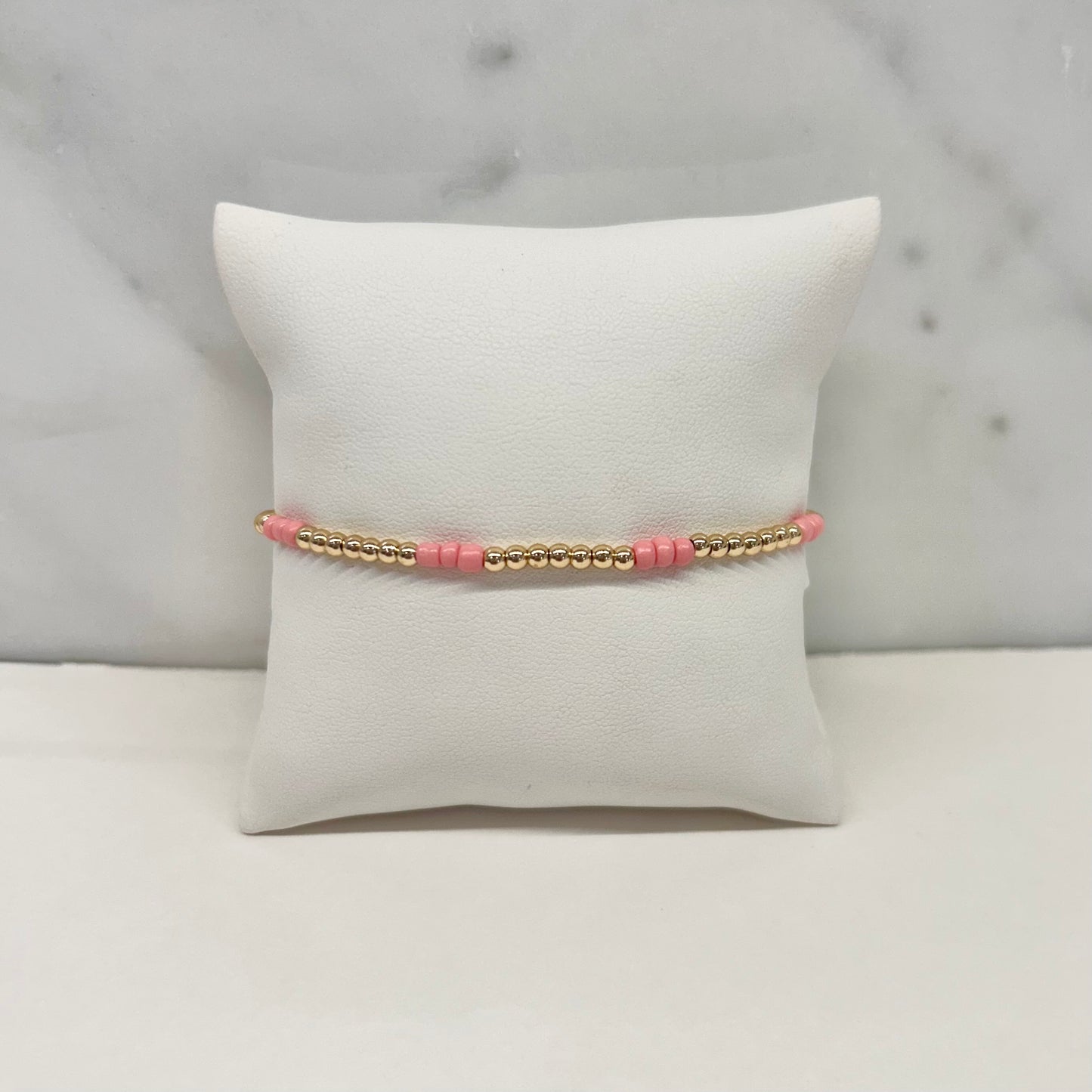 Aria Bracelet in Light Coral