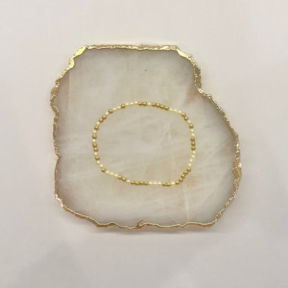 Ciao Bracelet in Pale Yellow