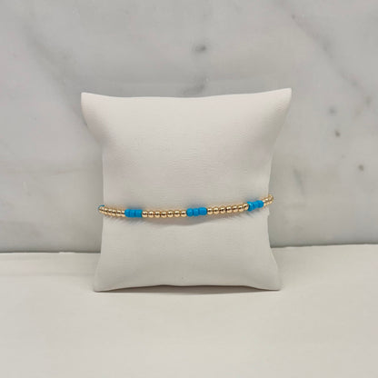 Aria Bracelet in Pool Blue