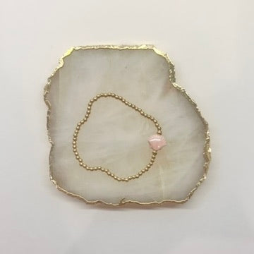 Seashell Bracelet in Pink