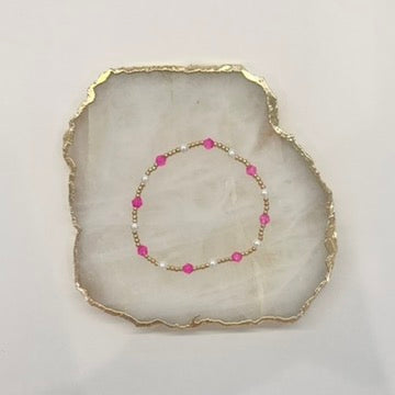 Fina Bracelet in Hot Pink