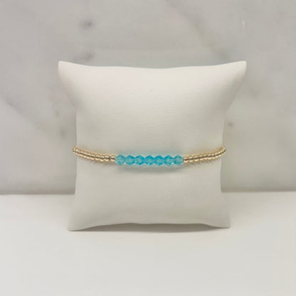 Remi Bracelet in Aquamarine