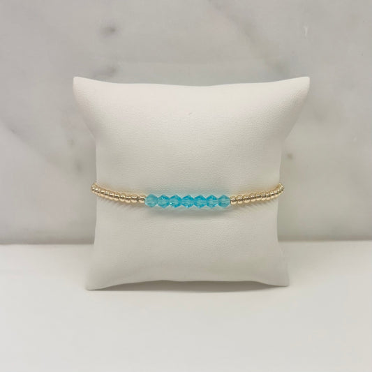 Remi Bracelet in Aquamarine