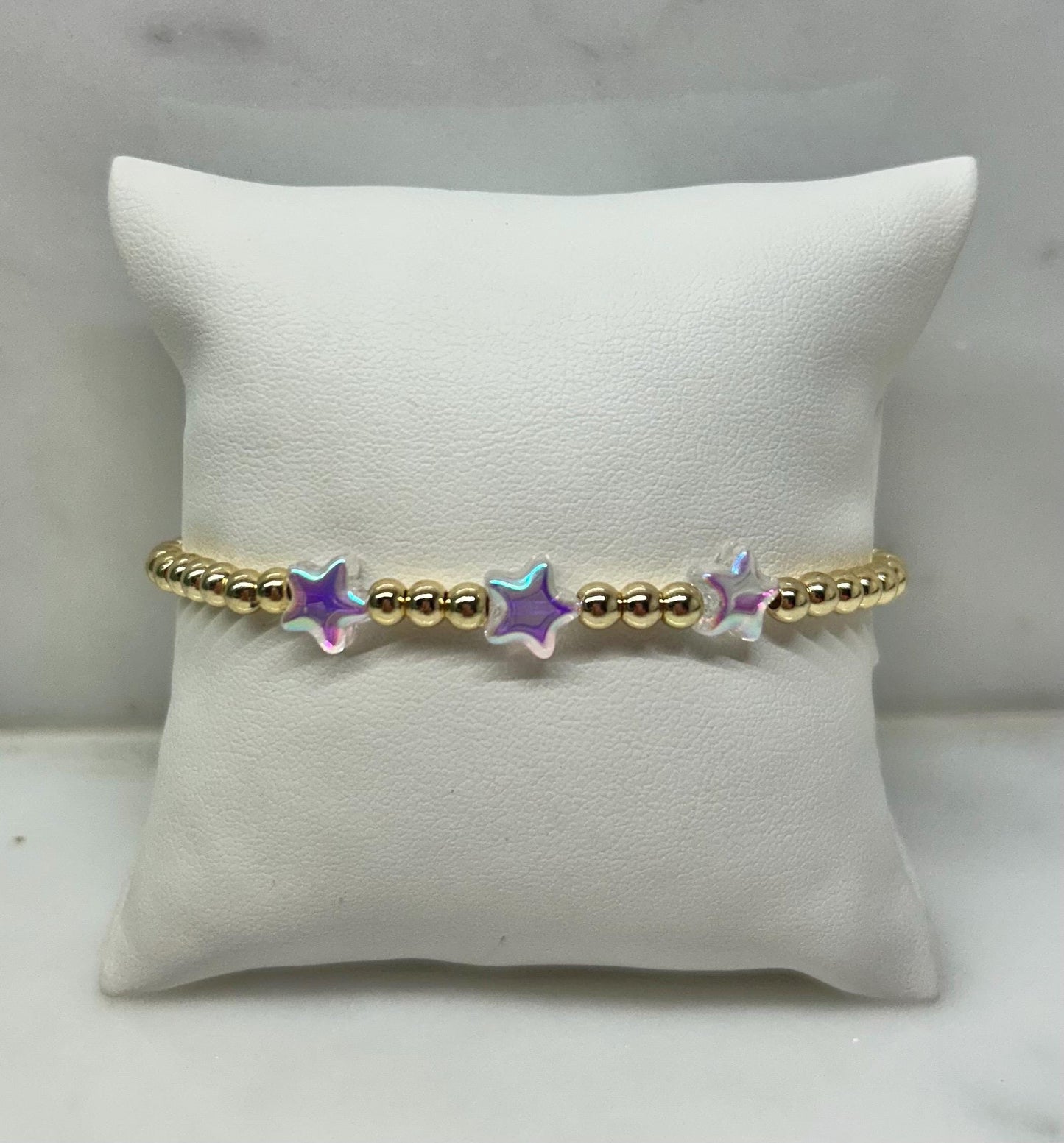 Iridescent Star Bracelet