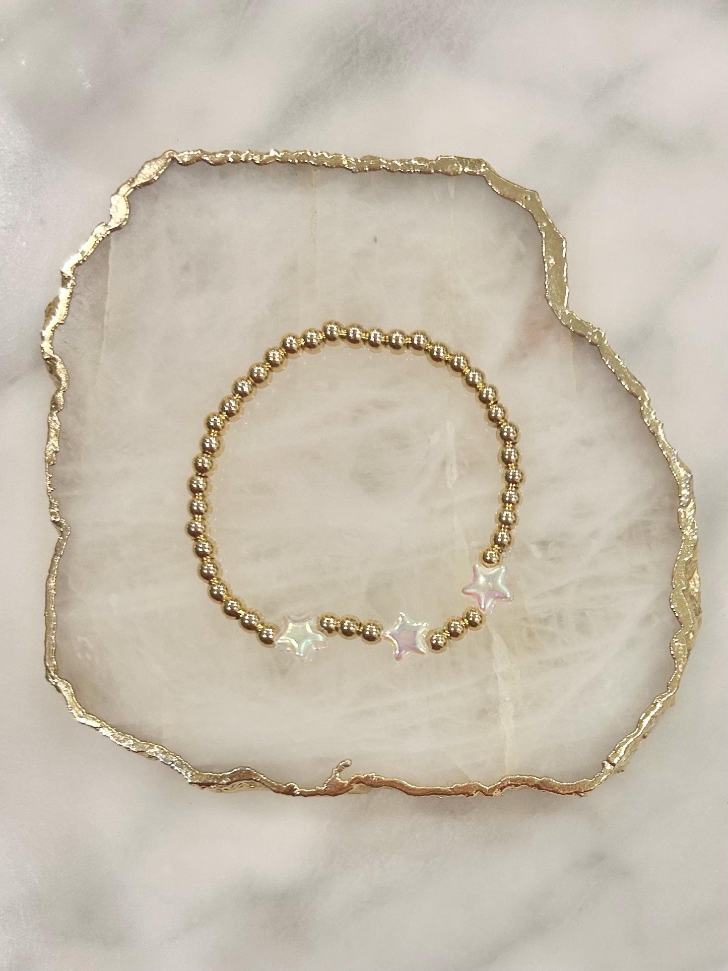 Iridescent Star Bracelet